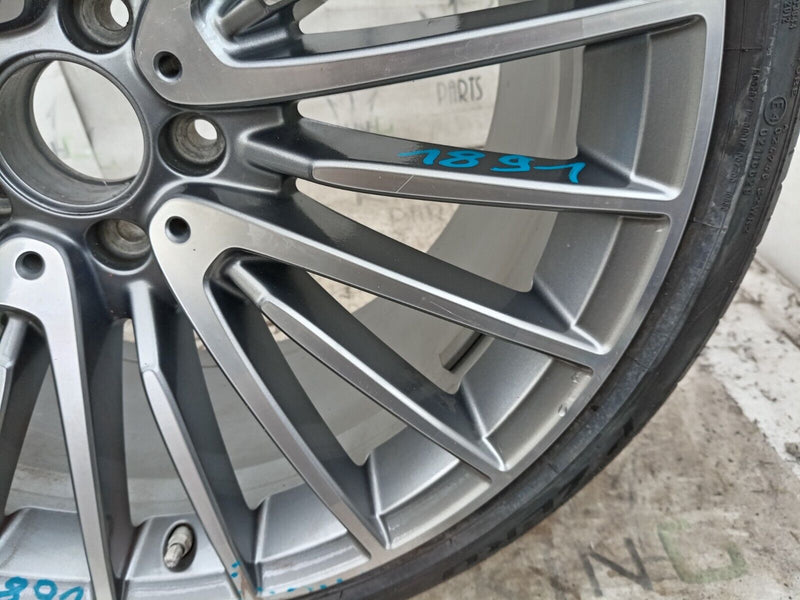 MERCEDES S W221 AMG REAR ALLOY WHEEL RIM 21" 10Jx21H2 ET48 TYRE 285x30