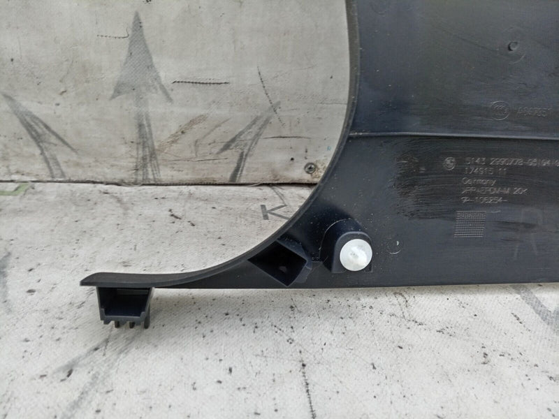 BMW X1 E84 09-15 DRIVER SIDE RIGHT B PILLAR BOTTOM TRIM PANEL 2990778