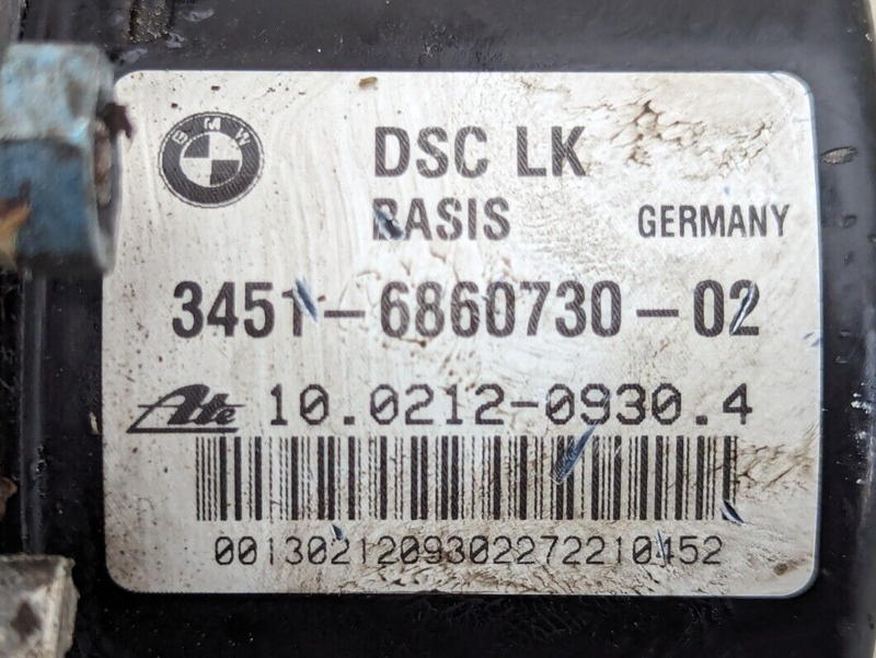 BMW 3 SERIES F30 11-19 N47 2.0 ABS PUMP CONTROL MODULE UNIT 6860730 GENUINE