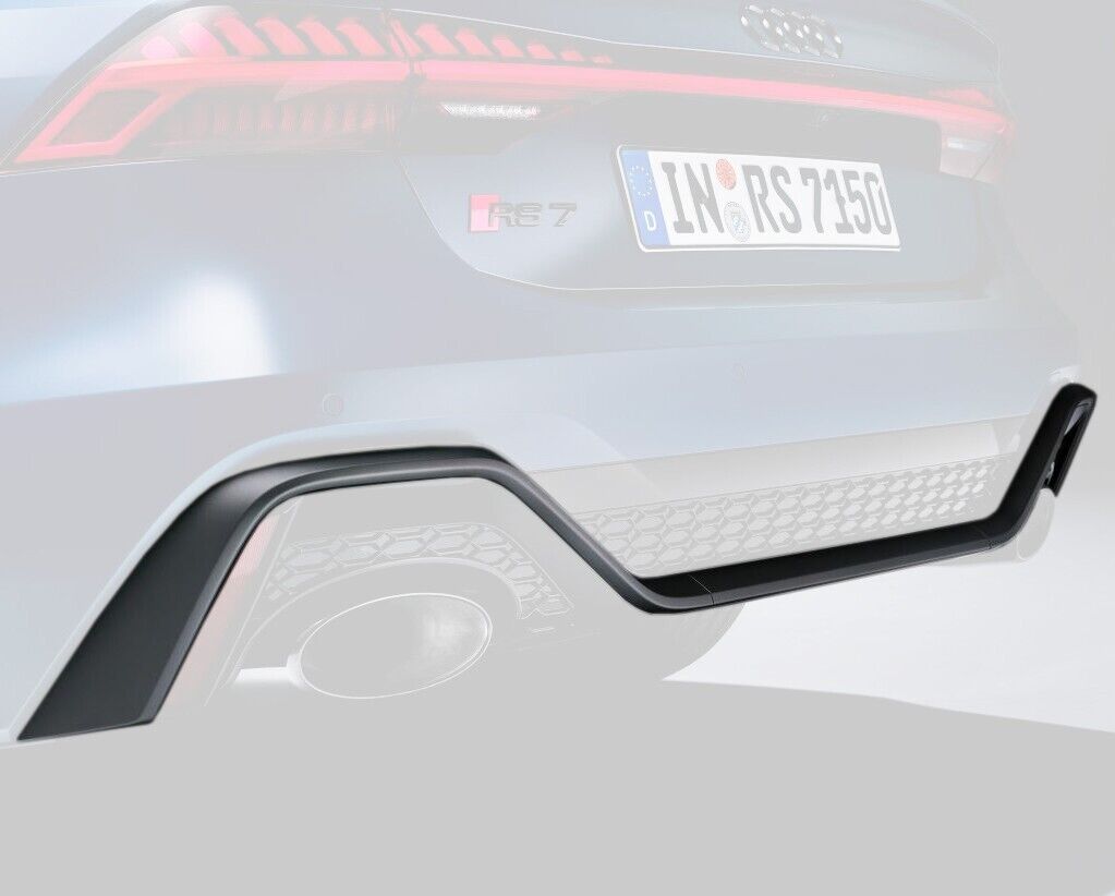AUDI RS7 2019- REAR BUMPER COMPLETE MIDDLE TRIM GRILL DIFFUSER TRIMS M
