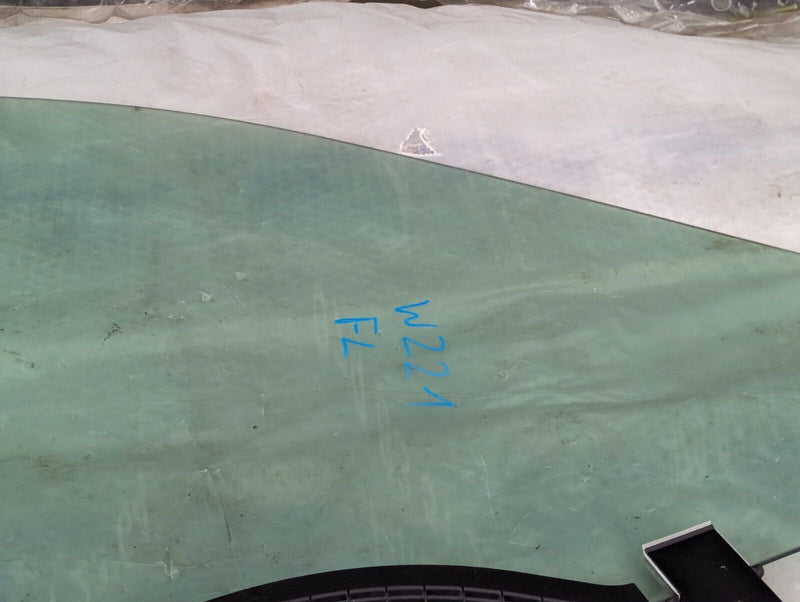 MERCEDES S-CLASS W221 06-13 FRONT LEFT N/S WINDOW DOOR GLASS 43R-000263 GENUINE