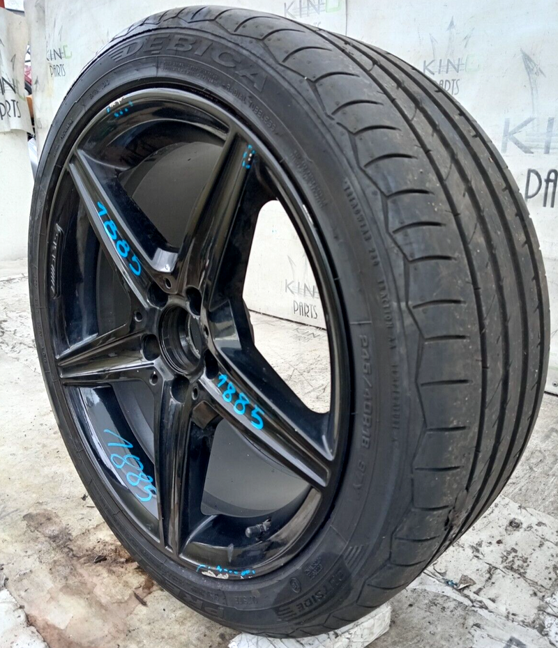 MERCEDES W205 AMG REAR ALLOY WHEEL RIM 18" 8.5Jx18H2 ET49 TYRE 245x40 R18
