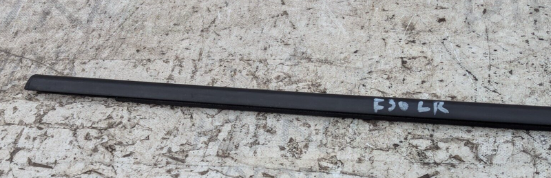 BMW 3 SERIES F30 11-19 REAR LEFT N/S/R DOOR WINDOW WEATHER STRIP RUBBER SEAL