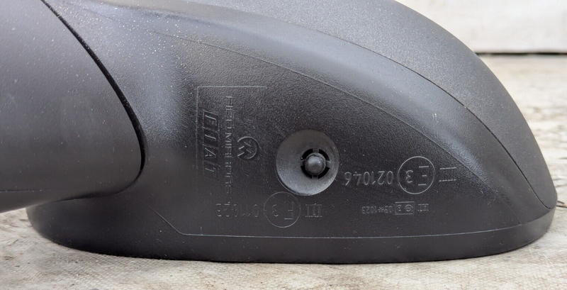 FIAT ABARTH 500 2008-2015 LEFT PASSENGER N/S WING MIRROR 021046 GENUINE