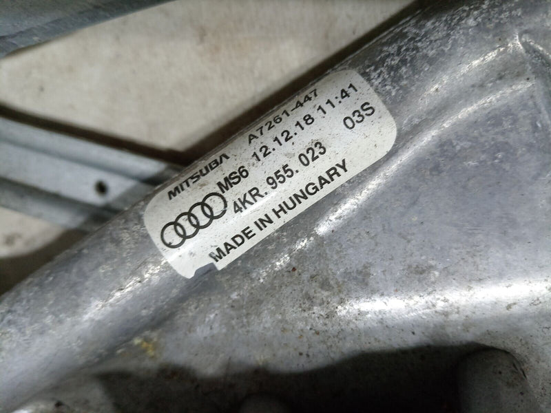 AUDI E-TRON 2018-ON FRONT WIPER MOTOR & LINKAGE 4KR955023/4KR955119 GENUINE