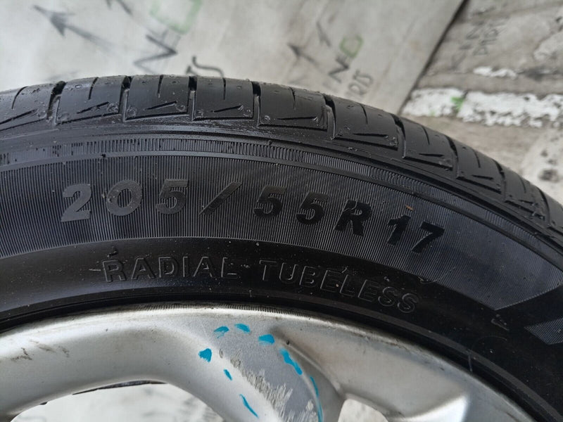 RENAULT CAPTUR 13-15 ALLOY WHEEL RIM 17" 6,5Jx17H2 CH40 TYRE 205/55/17 R19