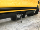 FIAT 500 ABARTH 595 LCI 2016-ON REAR BUMPER, DIFFUSER & TRIM MOULDING