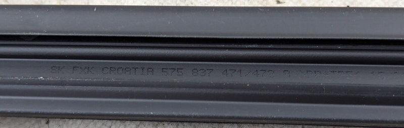 SKODA KAROQ NU7 17-21 FRONT LEFT N/S WINDOW INNER SLIDING SEAL 575837471 GENUINE