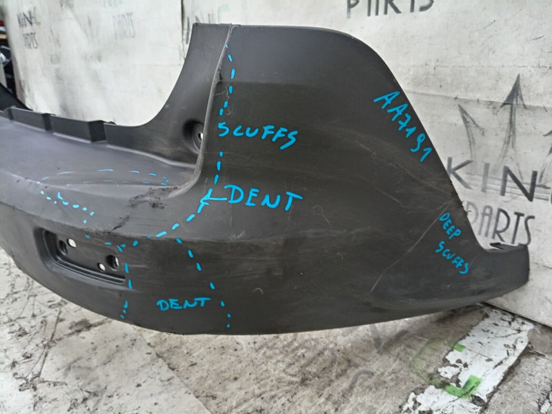 FORD TRANSIT CONNECT 2013-2016 BLACK REAR BUMPER GENUINE KT1B-17K823-N