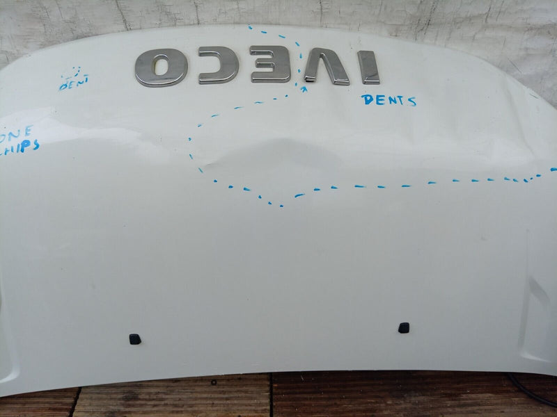 IVECO DAILY MK3 2014-ON GENUINE BONNET HOOD PANEL in WHITE