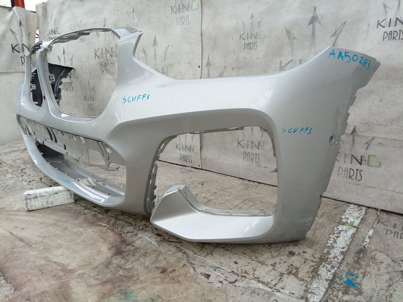 BMW X3 G01 M-SPORT 2017-2019 FRONT BUMPER GENUINE 6x PDC HOLES 8089743