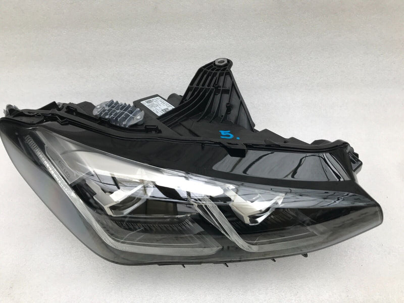 BMW 2 ActiveTourer U06 MK2 2021 RIGHT SIDE COMPLET LED HEADLIGHT &ECU 5A42252