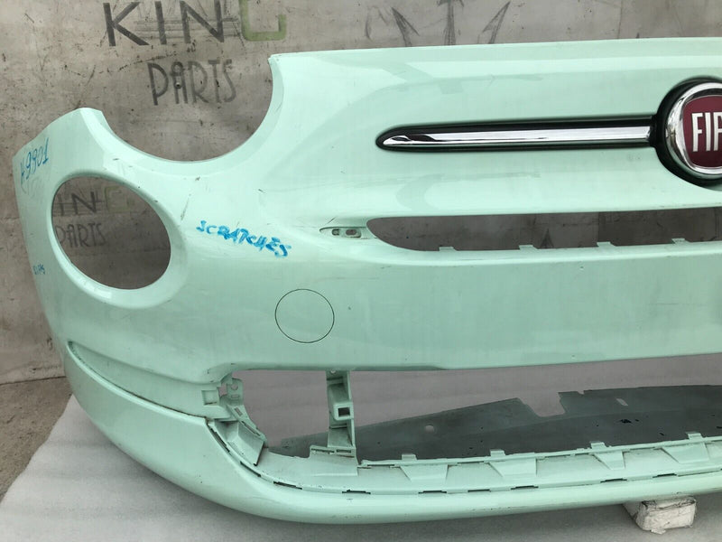 FIAT 500 LOUNGE FACELIFT 2015-23 FRONT BUMPER & TOP BADGE LOGO 735619491