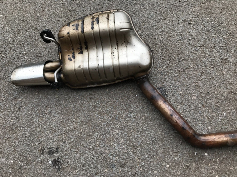 MERCEDES W204 SALOON DIESEL GENUINE EXHAUST SILENCER MUFFLER A2044911601