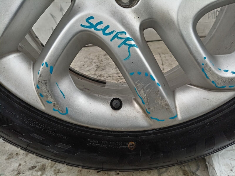 RENAULT CAPTUR 13-15 ALLOY WHEEL RIM 17" 6,5Jx17H2 CH40 TYRE 205/55/17 R19