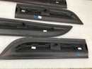 PORSCHE MACAN S T GTS **SET OF DOOR MOULDINGS 4x TRIM PANELS FRONT REAR LH RH