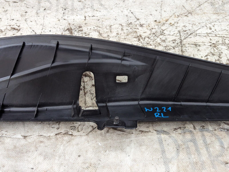 MERCEDES S-CLASS W221 06-13 REAR LEFT N/S DOOR LOCK SURROUND TRIM A2217380121