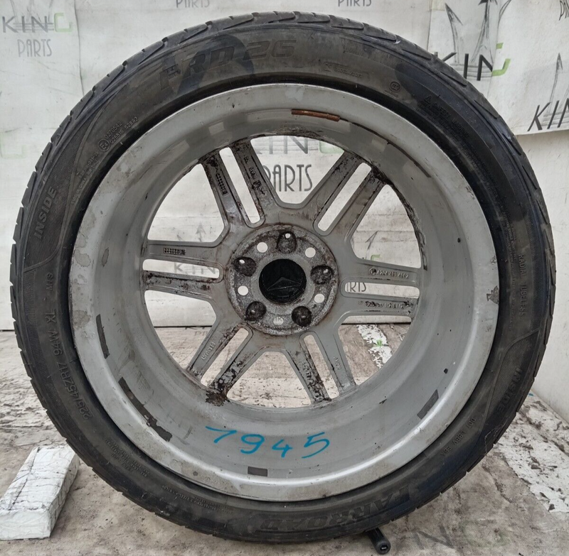 MERCEDES W204 AMG ALLOY WHEEL RIM 17" 8.5Jx17H2 ET58 & TYRE 245x40 R17