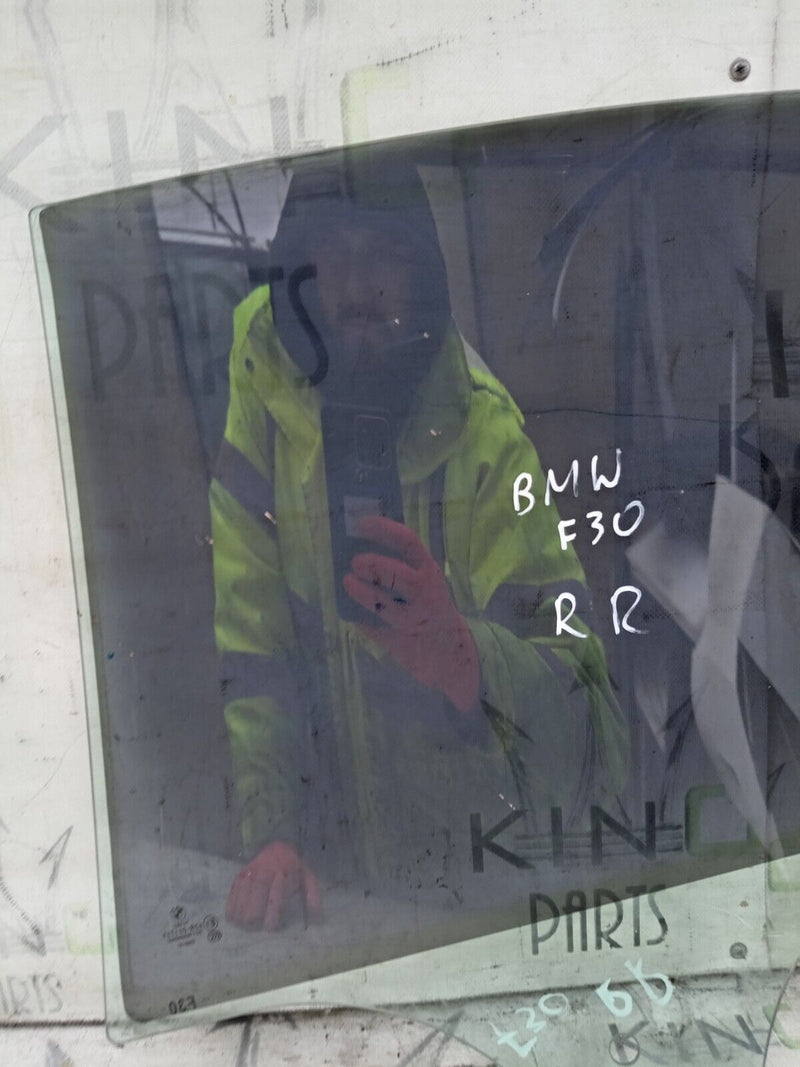 BMW 3 SERIES F30 SALOON 12-18 REAR DOOR RIGHT DRIVER SIDE WINDOW GLASS GENUINE