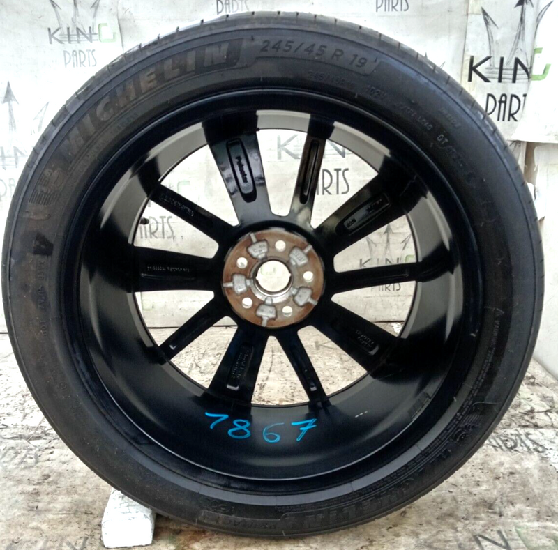 POLESTAR 2 GENUINE FRONT ALLOY WHEEL RIM 19" 8Jx19H2 IS50 TYRE 245/45/R19