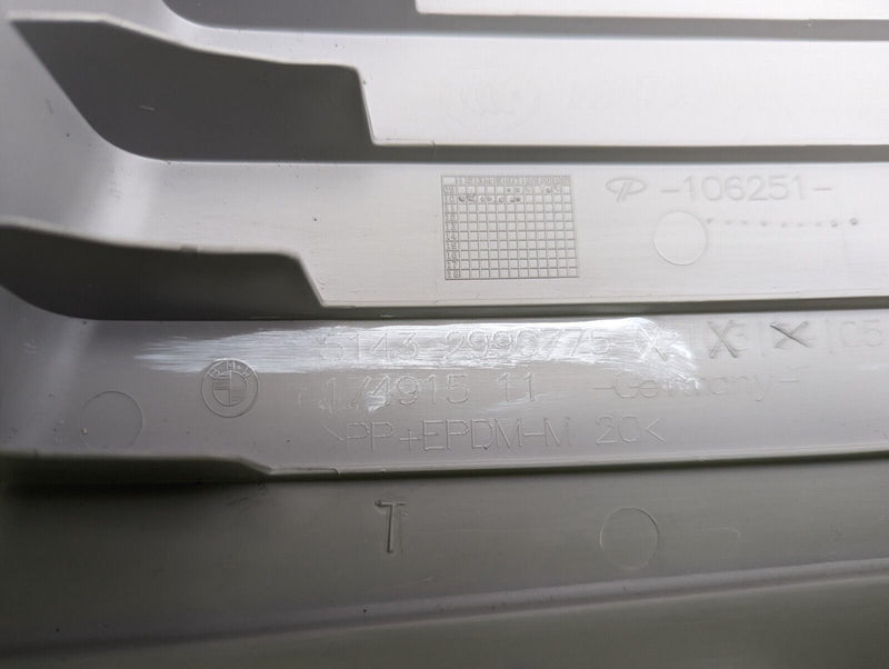 BMW X1 E84 09-15 PASSENGER SIDE B PILLAR UPPER LEFT TRIM PANEL 2990775