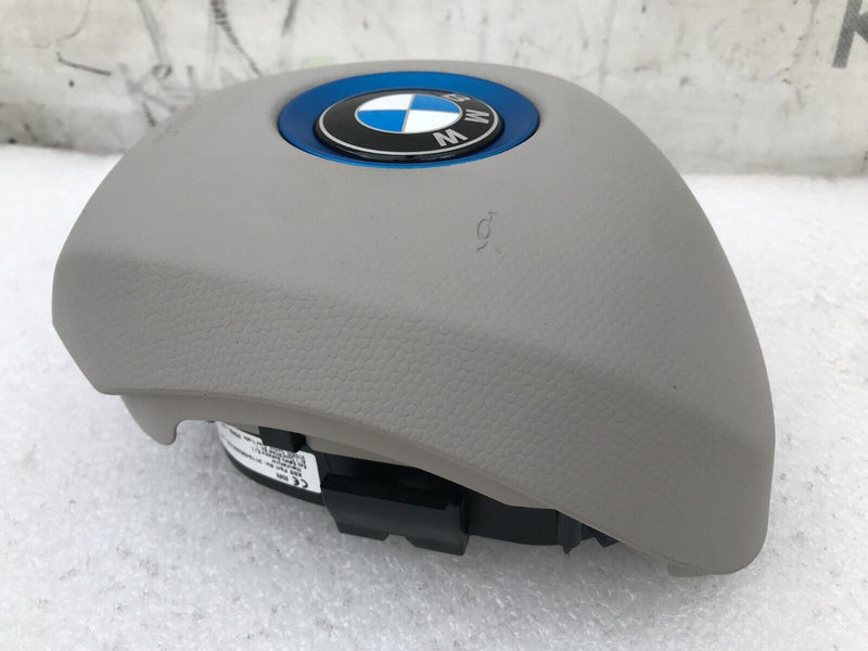 BMW i3 2013-ON RIGHT DRIVER SIDE STEERING WHEEL **NEW AIRBAG CREAM