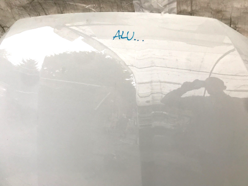 AUDI E-TRON GENUINE ALUMINIUM BONNET HOOD PANEL in WHITE _KING_PARTS_
