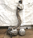 AUDI SQ5 MK2 3.0 DIESEL EXHAUST SILENCER MUFFLER 80A253411 & FLAP MOTOR & MODULE