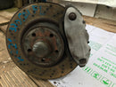 MERCEDES W221 S320 LEFT SIDE FRONT LEG, WHEEL BEARING, BRAKE CALIPER, WISHBONE
