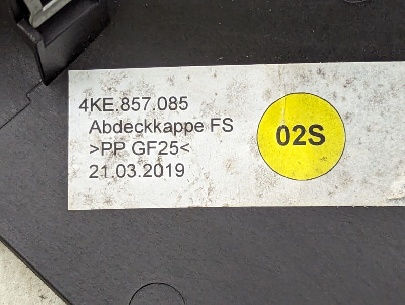 AUDI E-TRON 2018-ON DASHBOARD LEFT N/S TRIM PANEL 4KE857085 GENUINE