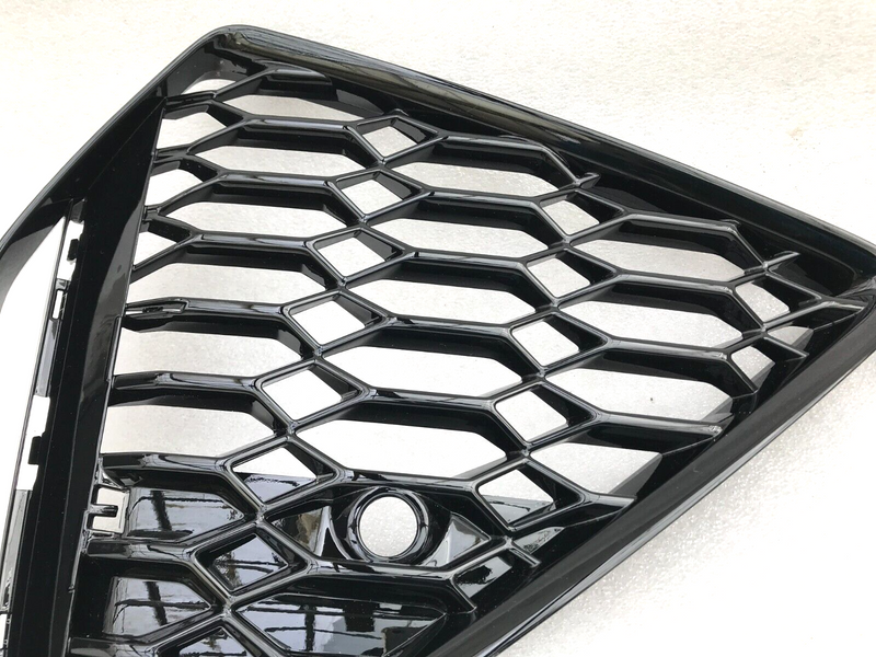 AUDI RS6 C8 2019-ON FRONT BUMPER PAIR GRILL TRIM MOULDING PDC LEFT & RIGHT SIDE