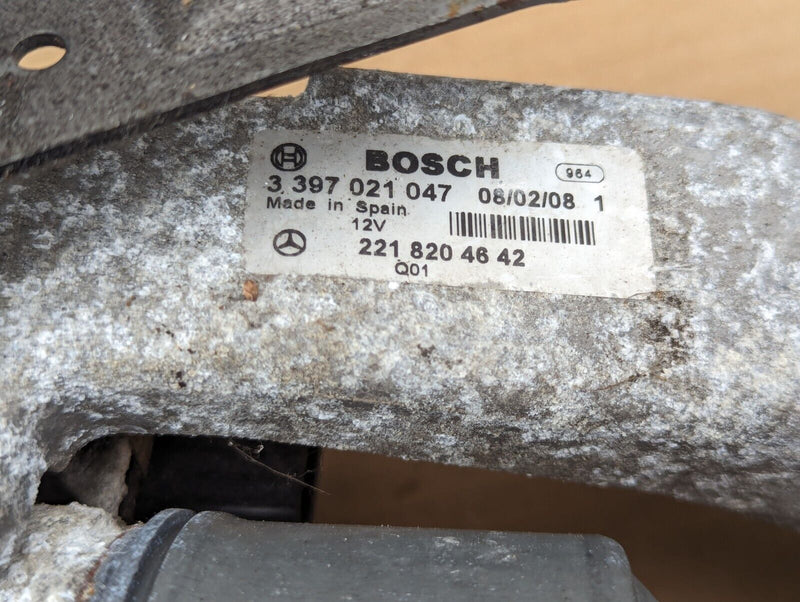 MERCEDES S-CLASS W221 06-13 RIGHT O/S WIPER MOTOR MECHANISM A2218204642