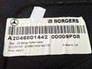 MERCEDES C-CLASS W204 07-11 BOOT TRUNK LOADING CARPET FLOOR MAT A2046801442