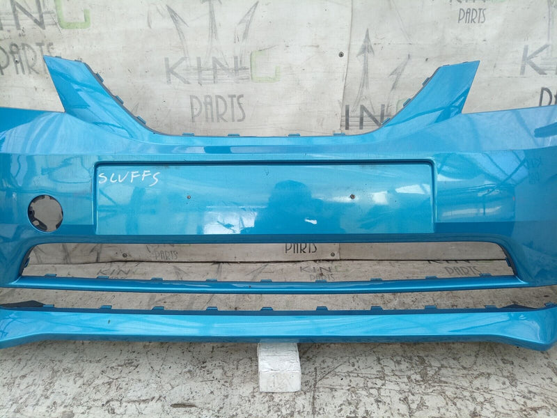 SEAT MII 2011-2019 BLUE FRONT BUMPER GENUINE 1SL807221F 1SL807221D