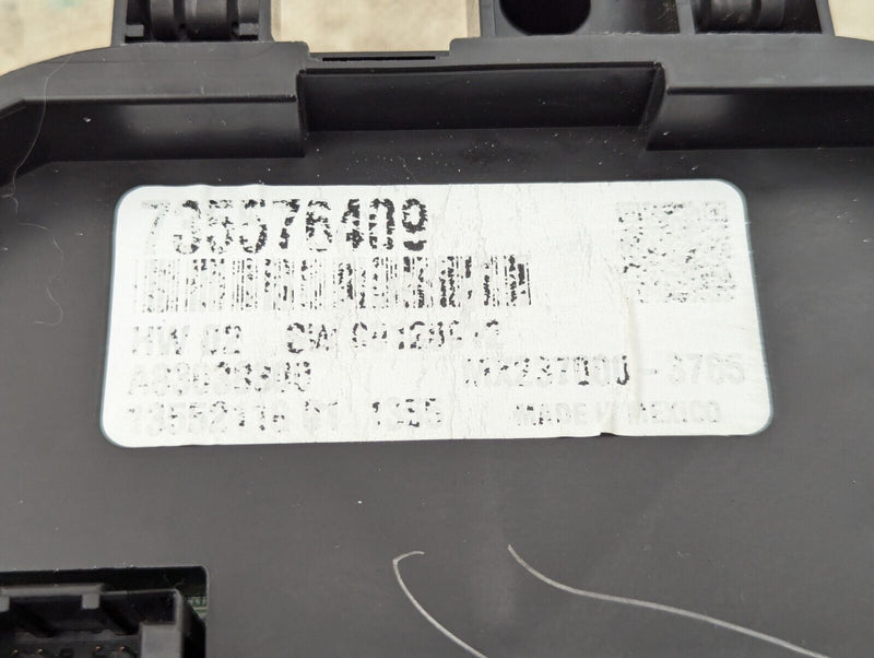 FIAT ABARTH 500 2008-2015 CLIMATE CONTROL HEATER A/C CONTROL PANEL 735576409
