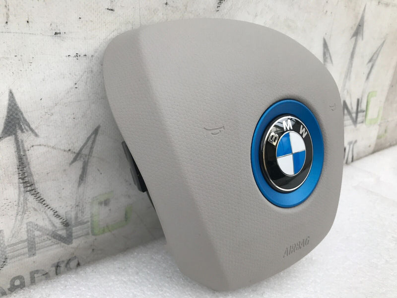BMW i3 2013-ON RIGHT DRIVER SIDE STEERING WHEEL **NEW AIRBAG CREAM