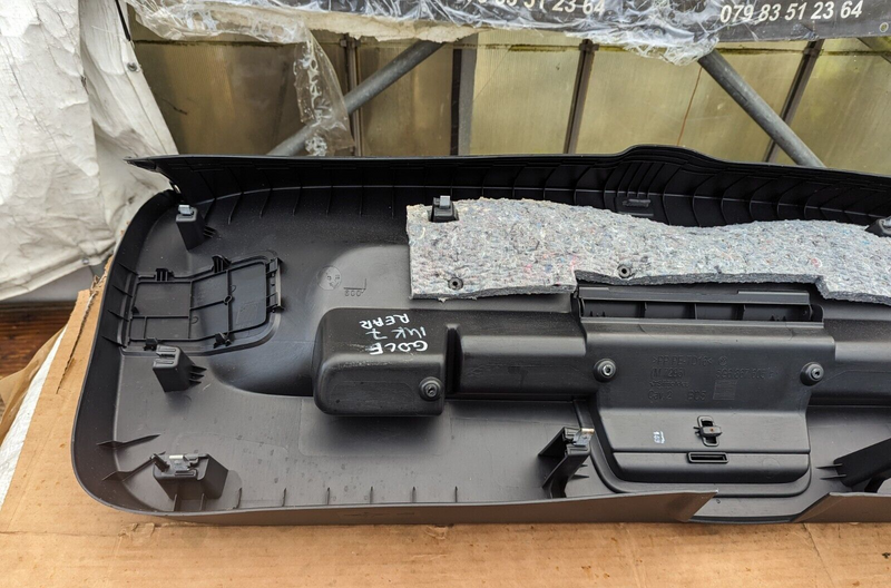 VW GOLF MK7 2012-2020 TAILGATE INTERIOR LOWER TRIM 5G6867605B GENUINE