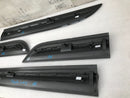 PORSCHE MACAN S T GTS *SET OF DOOR MOULDINGS 4x TRIM PANELS FRONT REAR LH RH