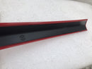 ABARTH 124 SPIDER PANEL FRONT BUMPER LOWER TRIM MOULDING in RED 52060683