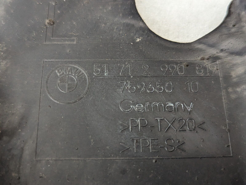 BMW X1 E84 ENGINE ENCAPSULATION FRONT LEFT N/S SPLASH SHIELD COVER 2990819