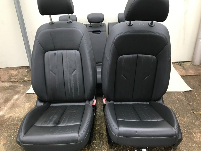 AUDI E-TRON ETRON BLACK LEATHER COMPLETE SEATS SET FRONT AND REAR SEAT