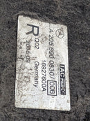 MERCEDES W205 C CLASS REAR RIGHT O/S WHEEL ARCH MUDGUARD A2056900830 GENUINE