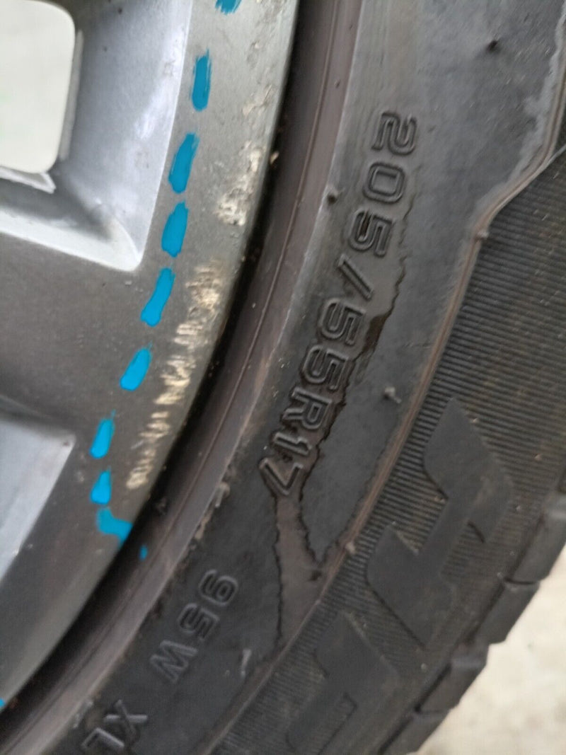 BMW 2 F45 F46 GENUINE ALLOY WHEEL RIM 17" 7.5Jx17H2 IS54 & TYRE 205x55 R18