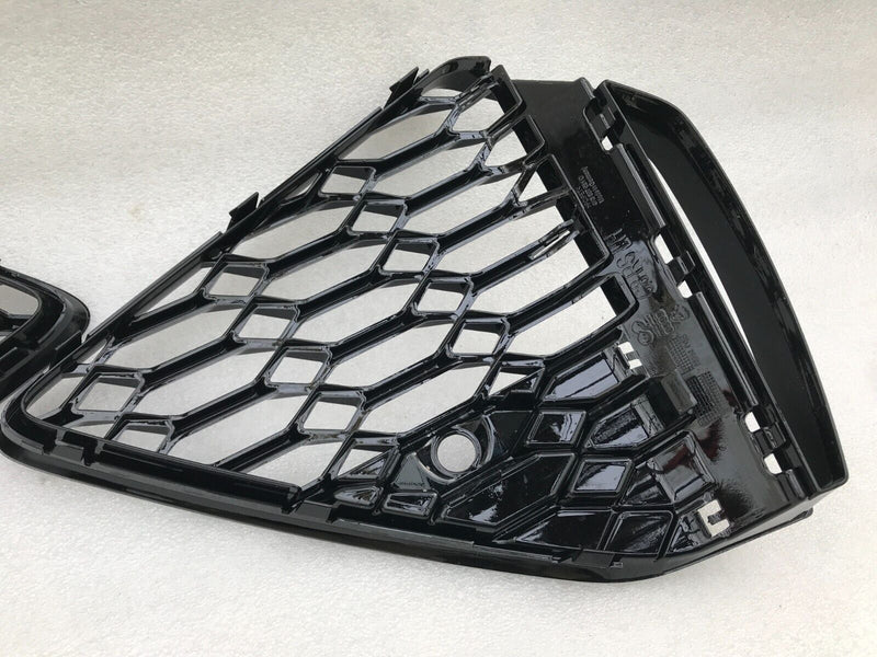 AUDI RS6 C8 2019-ON FRONT BUMPER PAIR GRILL TRIM MOULDING PDC LEFT & RIGHT SIDE