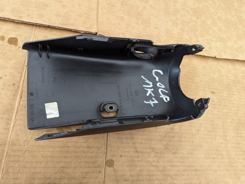 VW GOLF R MK7 2012-2020 STEERING COLUMN LOWER SURROUND TRIM COVER 5G0858566C