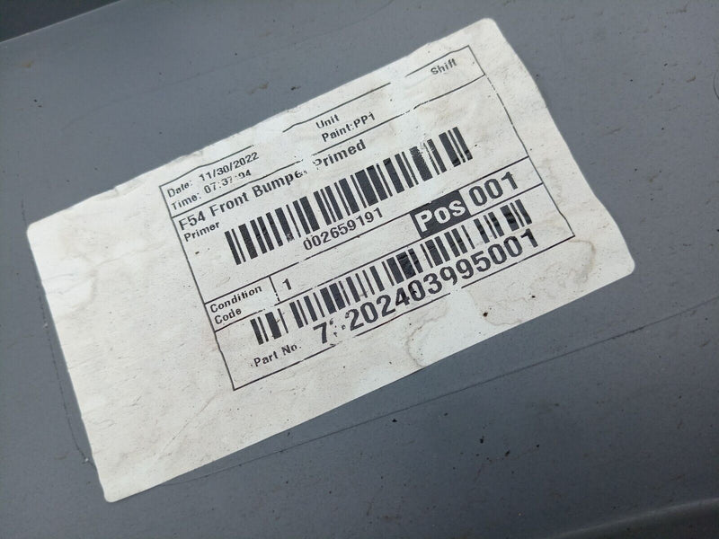 MINI ONE COOPER F54 2014-18 FRONT BUMPER GENUINE 7370791