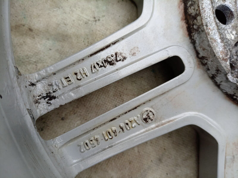 MERCEDES W204 AMG ALLOY WHEEL RIM 17" 8.5Jx17H2 ET58 & TYRE 245x40 R17