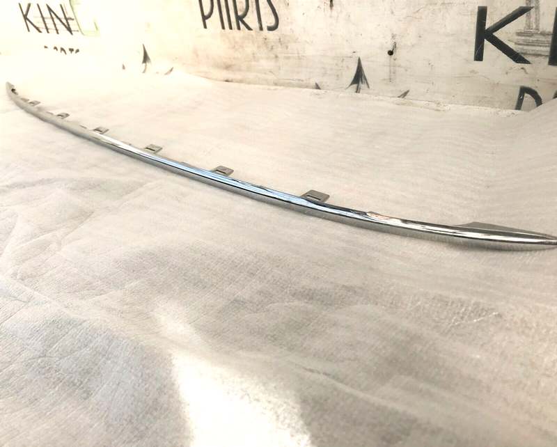FIAT 500 POP LOUNGE FACELIFT 2016 **NEW GRILL BUMPER CHROME STRIP TRIM 735619488