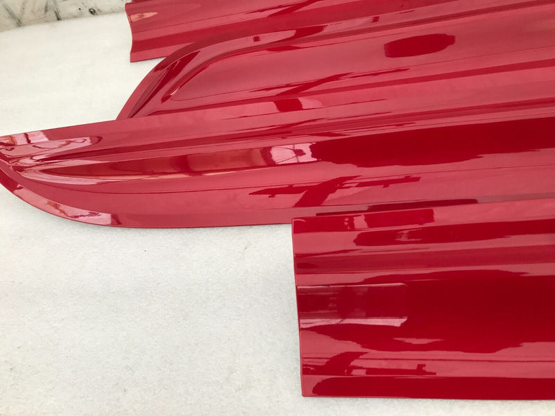 PORSCHE MACAN S T GTS **SET OF DOOR MOULDINGS 4x TRIM PANELS FRONT REAR LH RH