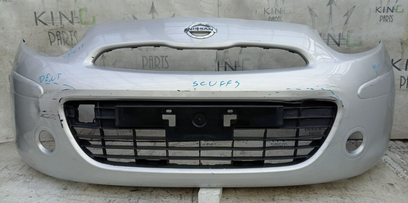 NISSAN MICRA K13 FACELIFT 2013-2015 RED FRONT BUMPER GENUINE 62022-1HA0H